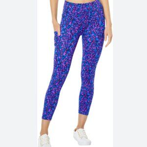 Lilly Pulitzer Luxletics Weekender High Rise Leggings in Growl and Prowl XL